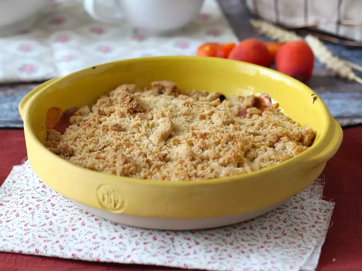 Apricot crumble - फोटो 6
