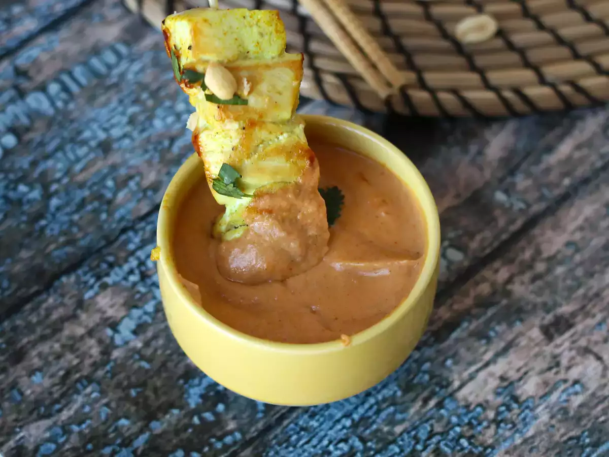 चिकन के शिश कबाब और उनकी साटे सॉस, एशिया की ओर एक पाक यात्रा! - फोटो 6