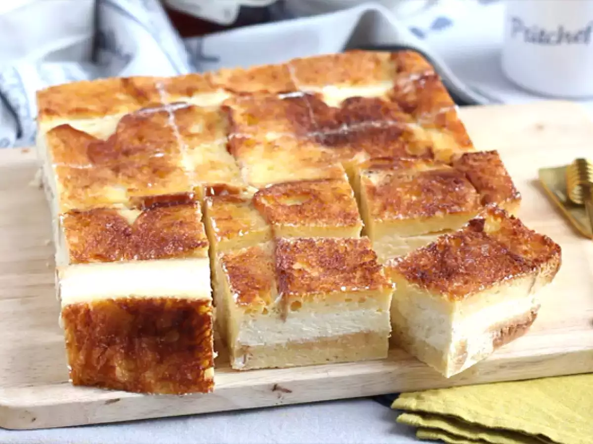 चीज़केक बार्स और फ्रेंच टोस्ट (French toast cheesecake bars) - फोटो 2