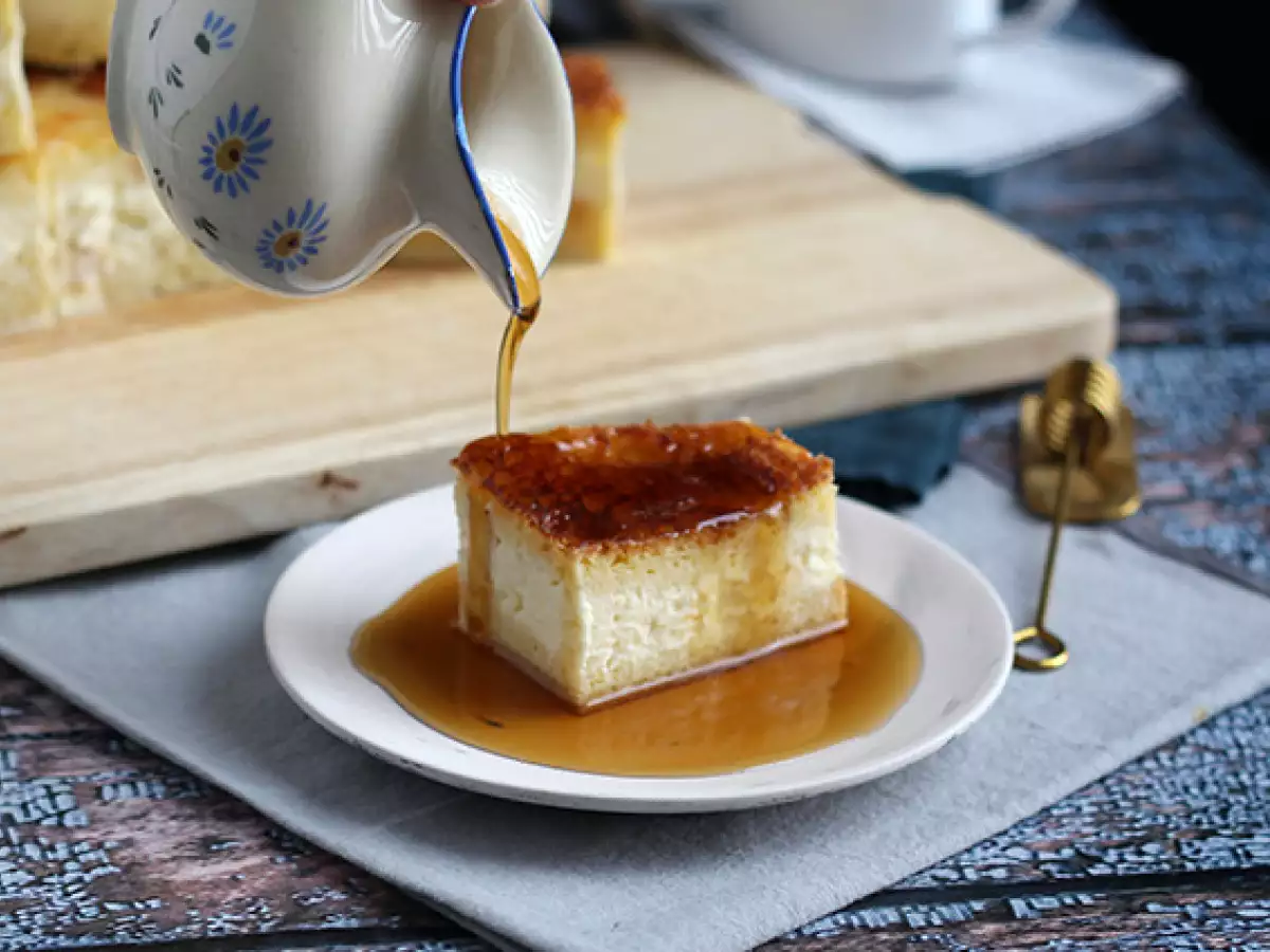 चीज़केक बार्स और फ्रेंच टोस्ट (French toast cheesecake bars) - फोटो 5