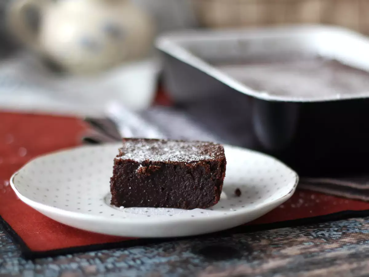 चॉकलेट और चेस्टनट क्रीम के साथ EXTRA FONDANT केक केवल 4 सामग्री के साथ - फोटो 9
