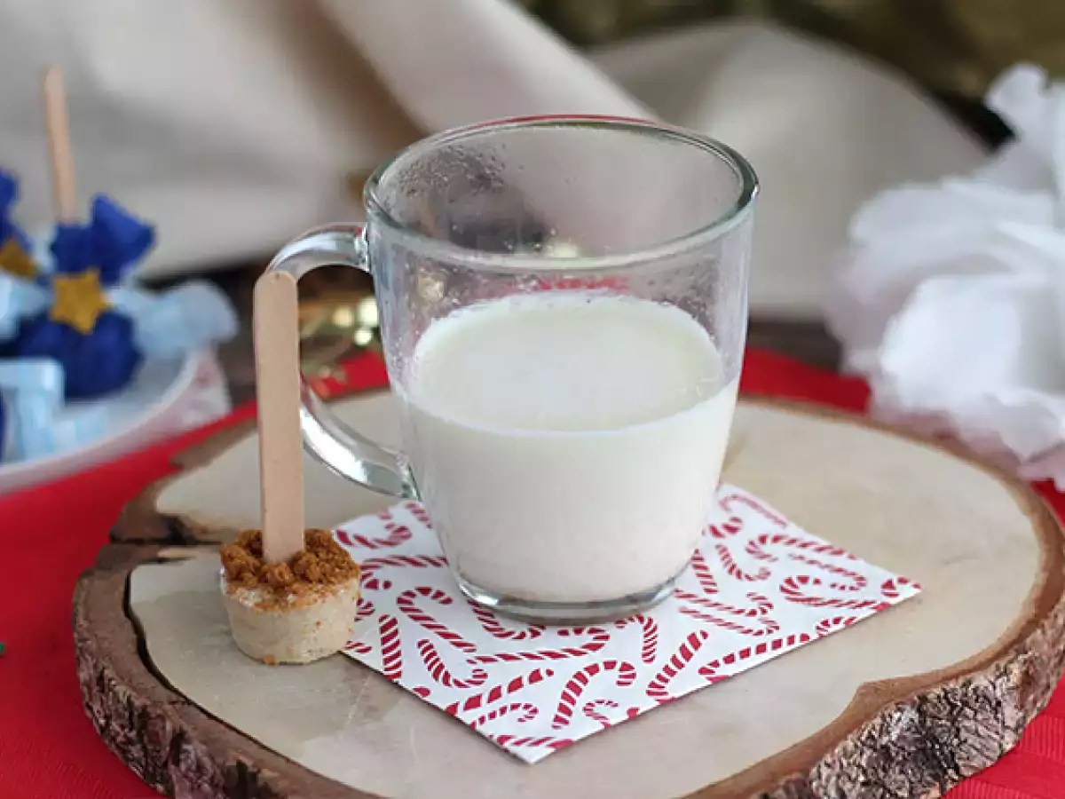चॉकलेट के लिए चॉकलेट पॉप: सफेद चॉकलेट + स्पेकुलोस - फोटो 2
