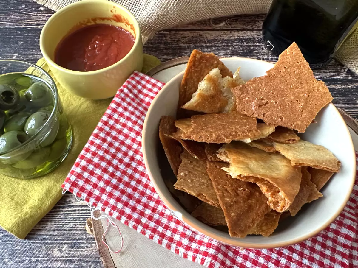 Crostini, पनीर का कुरकुरा नाश्ता