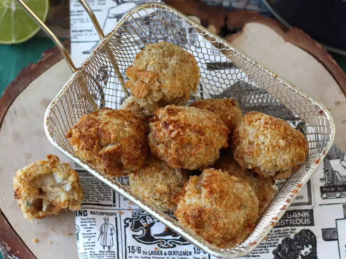 एयर फ्रायर में कुरकुरे ट्यूना बॉल: एक अविश्वसनीय नाश्ता! - फोटो 4