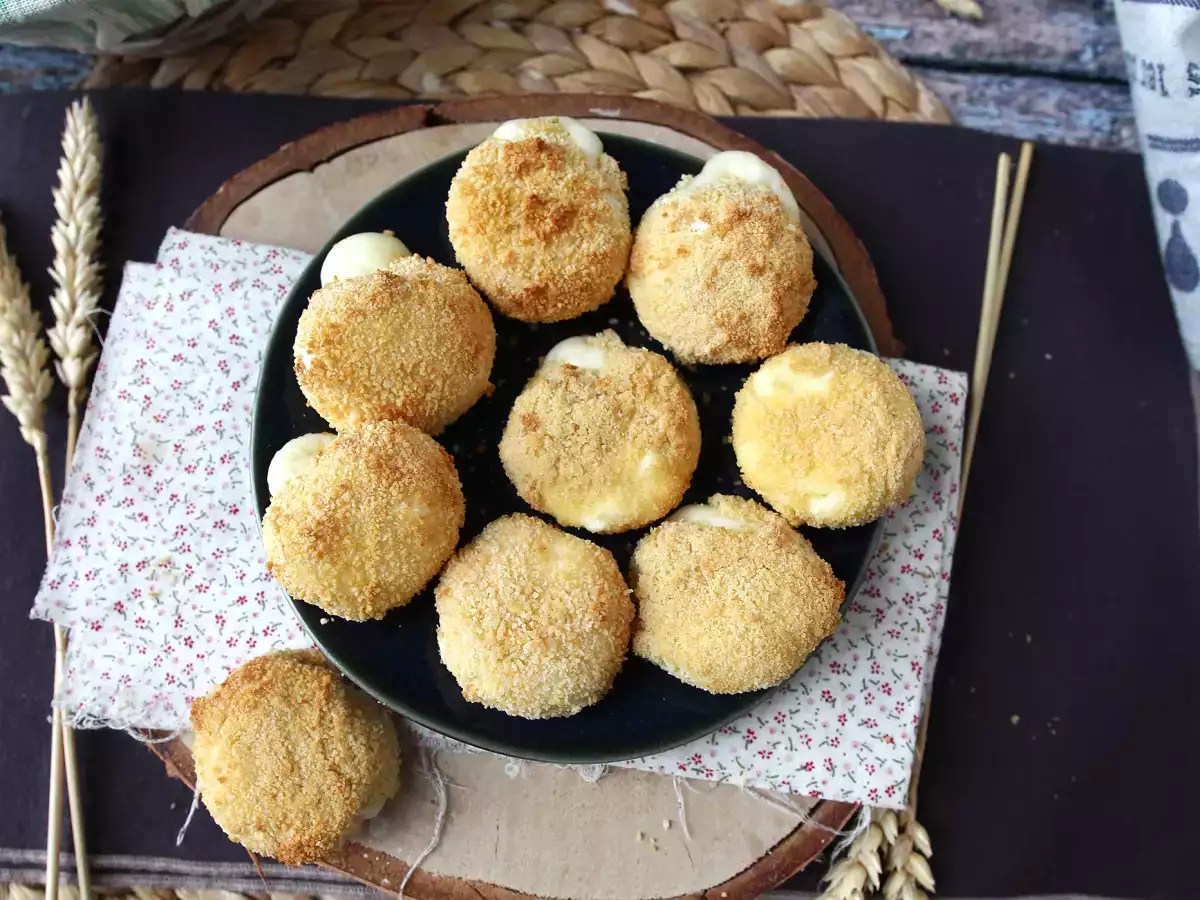 एयर फ्रायर में पैन किए गए बेबीबेल्स - फोटो 4