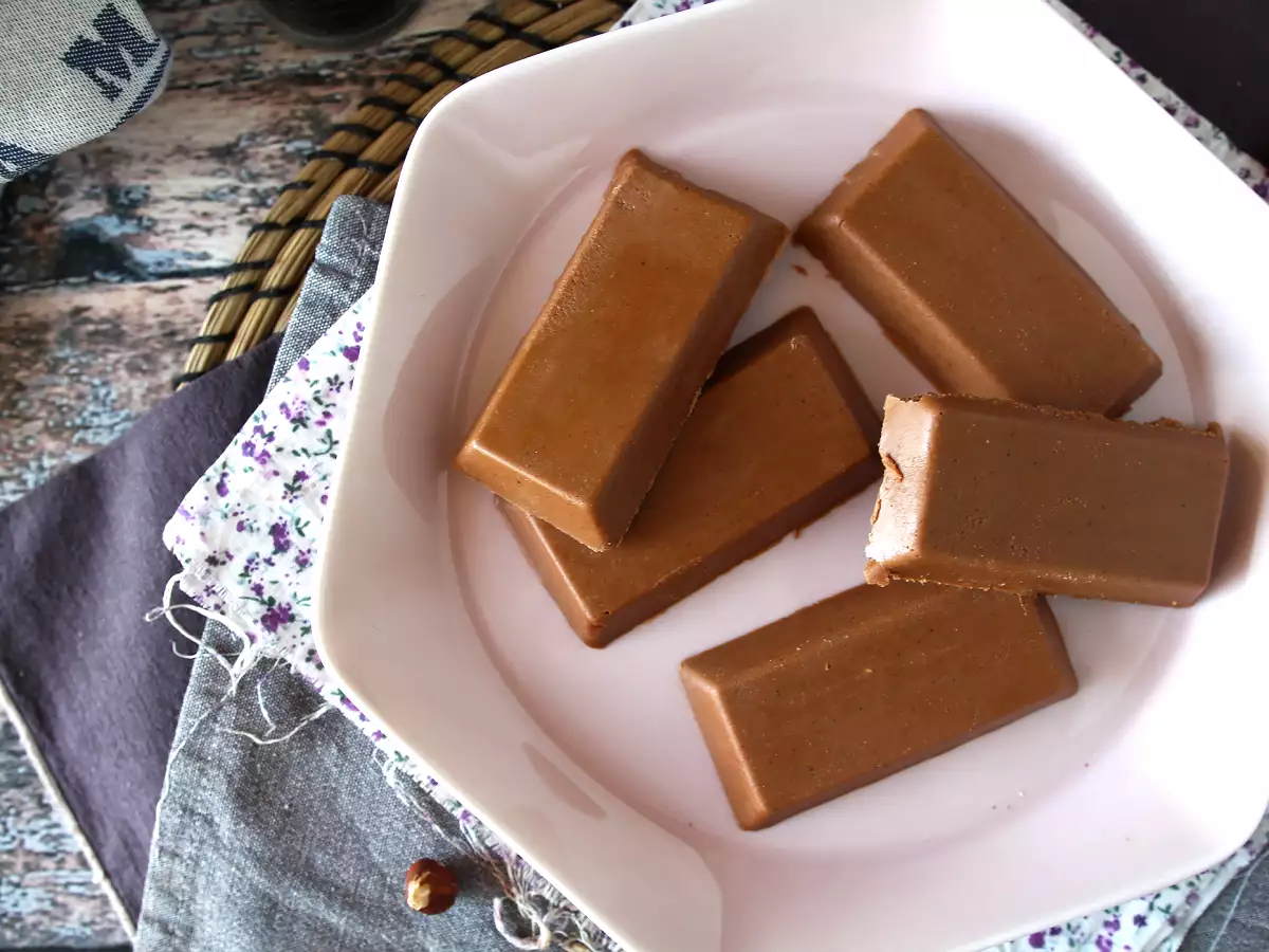 Gianduja घर का बना, इटालियन नुस्खा जो बनाने में सुपर आसान है और कॉफी के साथ परफेक्ट है! - फोटो 3