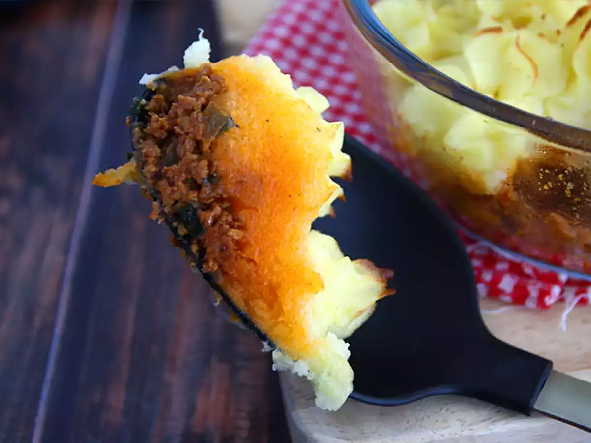 Hachis Parmentier आसान - फोटो 3