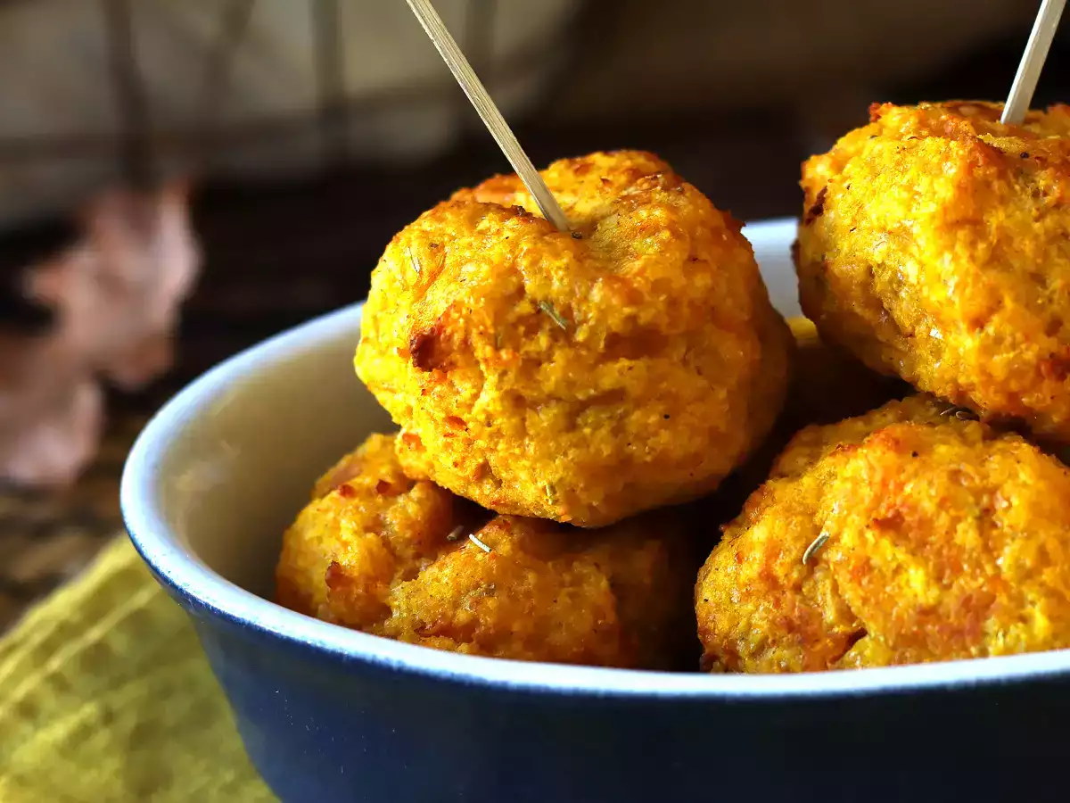 कद्दू के कोफ्ते एयर फ्रायर में - फोटो 3