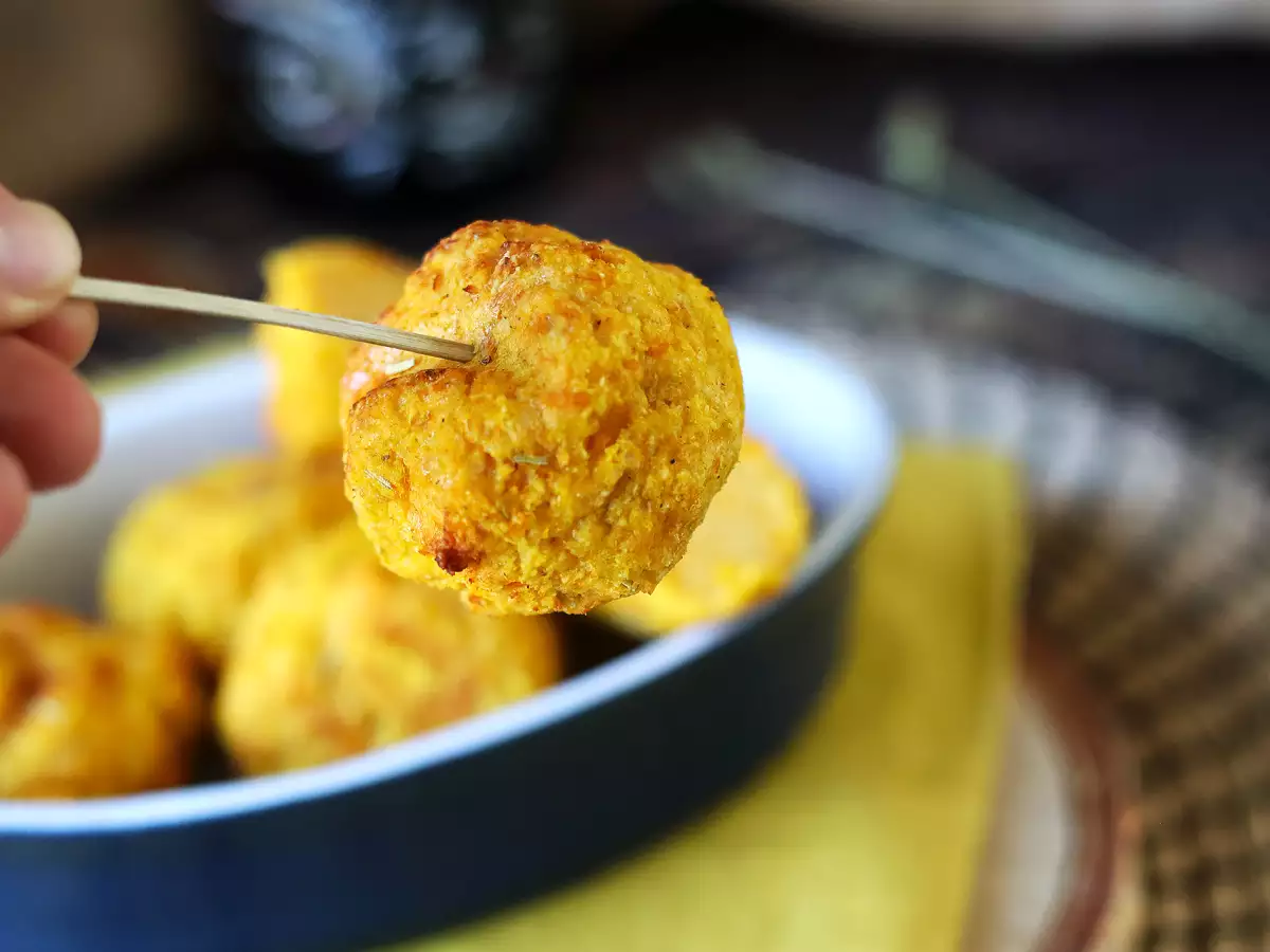कद्दू के कोफ्ते एयर फ्रायर में - फोटो 4