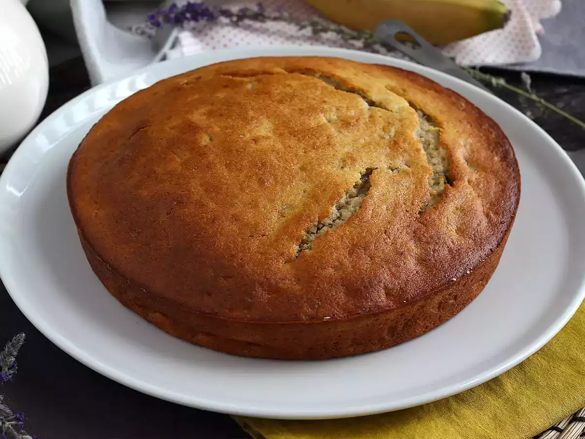 केले का केक - फोटो 2