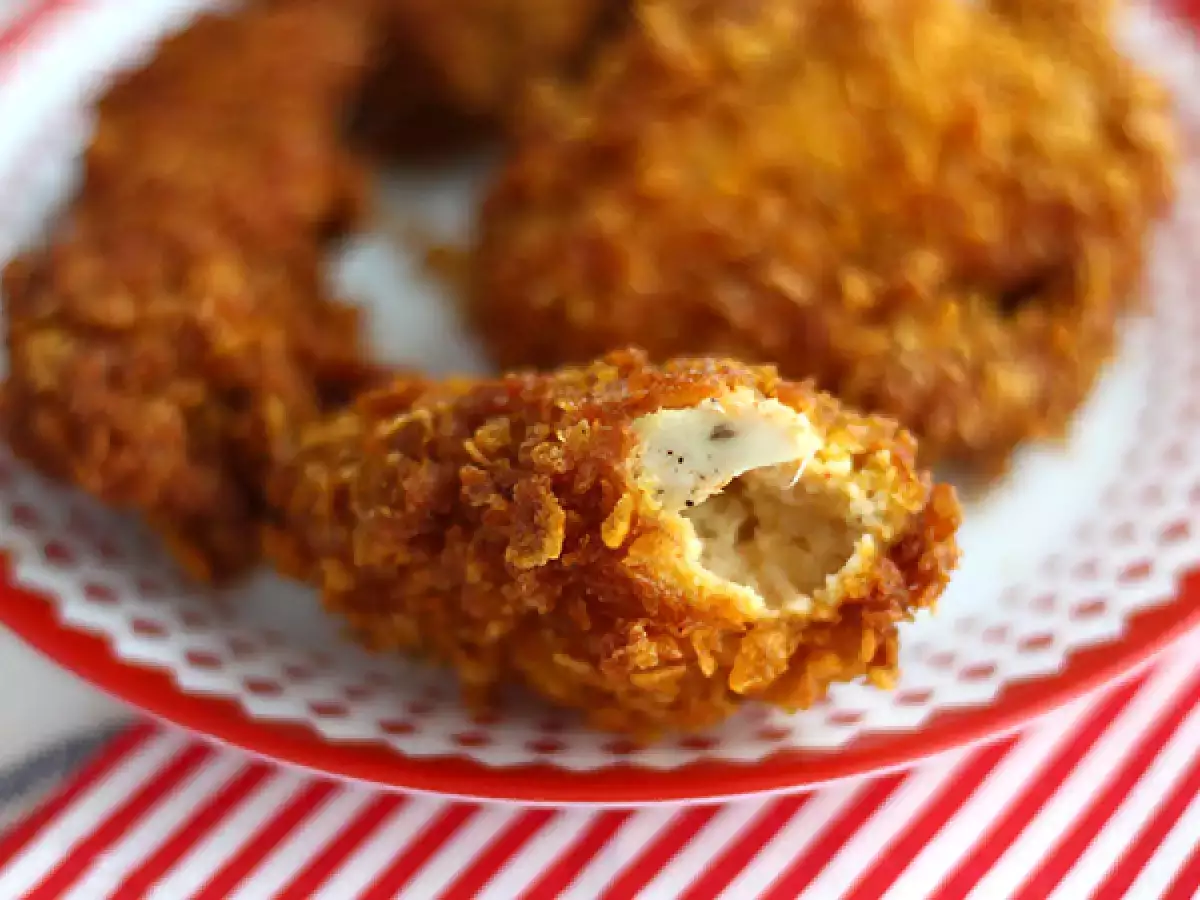 क्रिस्पी चिकन टेंडर जैसे KFC में - फोटो 3