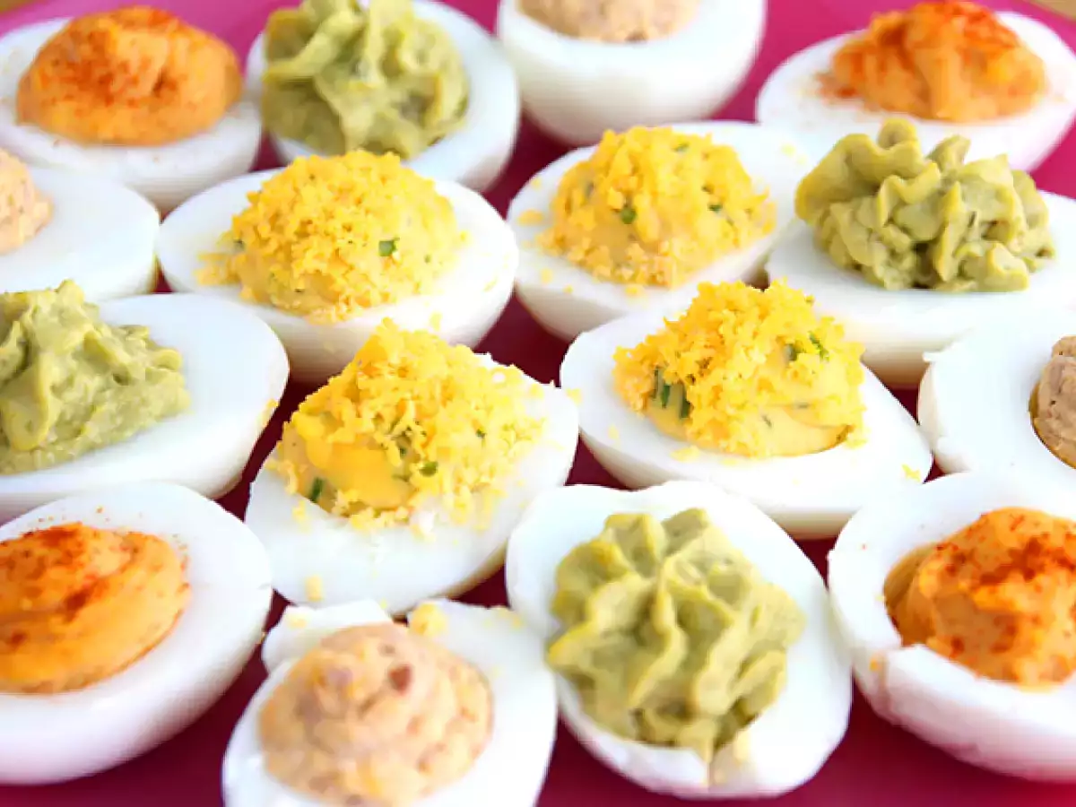 मिमोसा अंडे, 4 संस्करणों में प्रस्तुत किए गए - फोटो 2