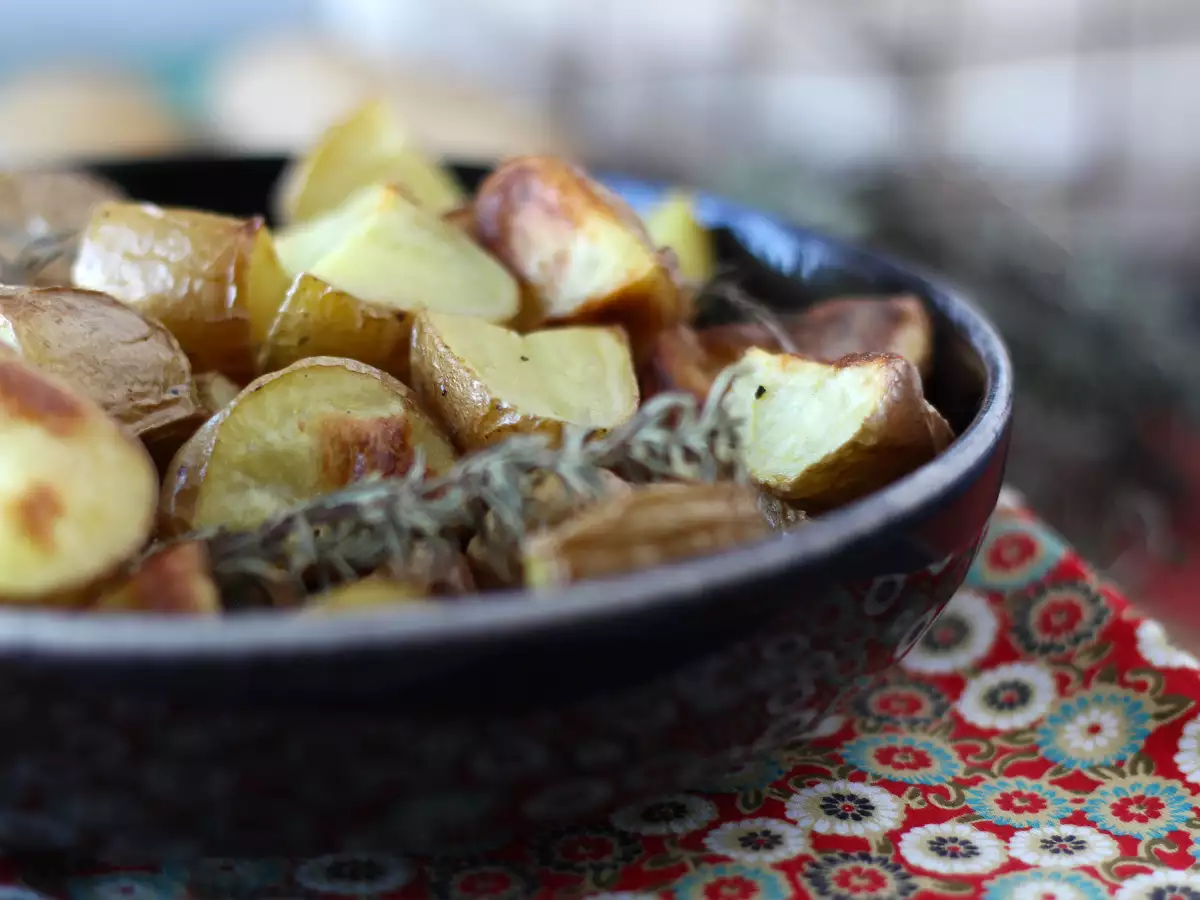 ओवन में भुनी हुई आलू, क्लासिक और नाकाम recipe - फोटो 3