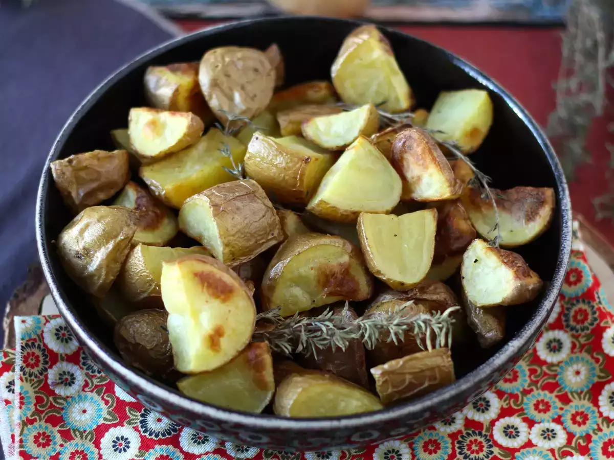 ओवन में भुनी हुई आलू, क्लासिक और नाकाम recipe - फोटो 7