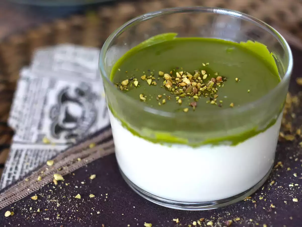 पिस्ता की panna cotta, आसान नुस्खा जिसे सभी पसंद करते हैं! - फोटो 2