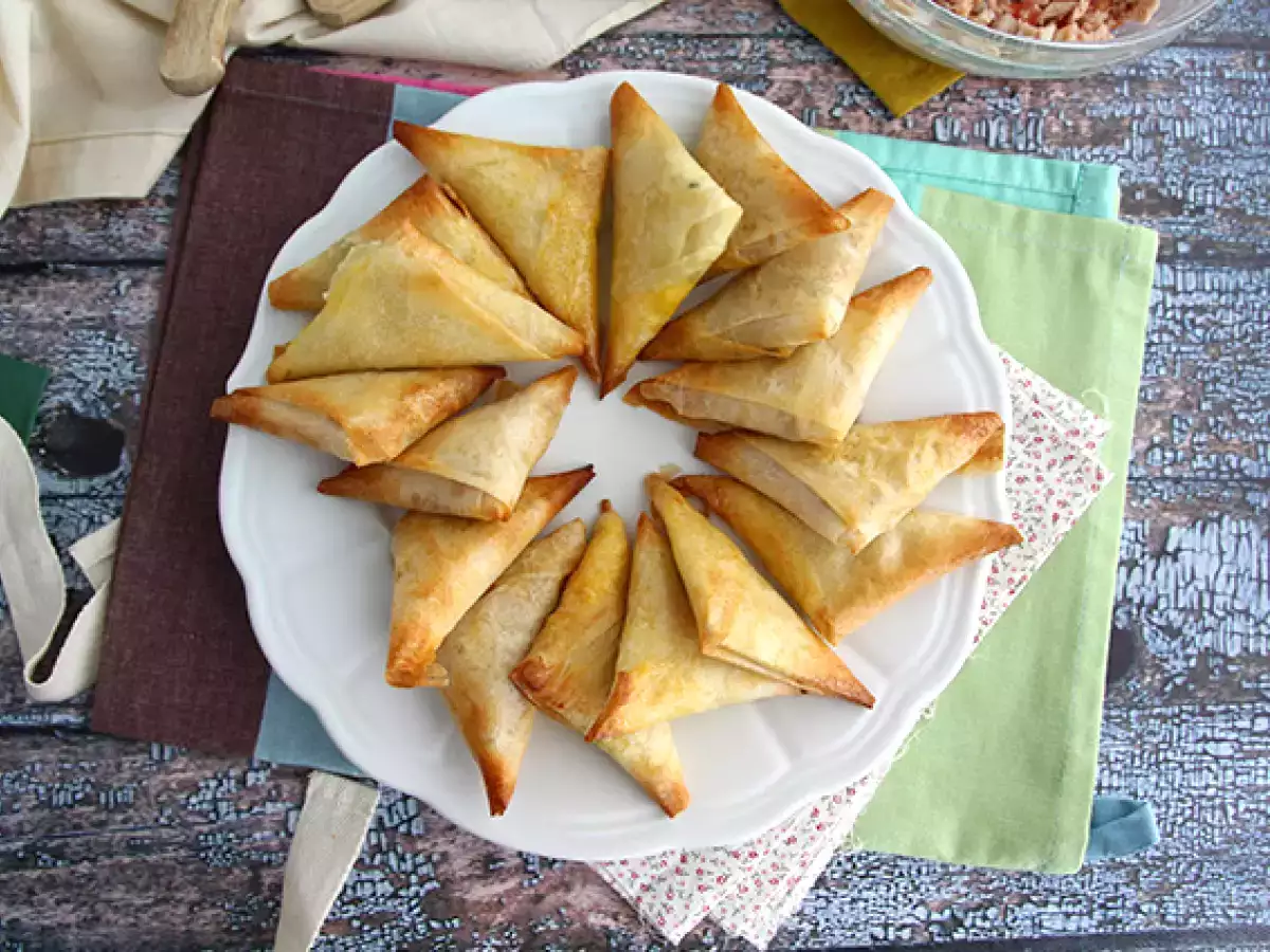 सेब और दालचीनी के समोसे - फोटो 2