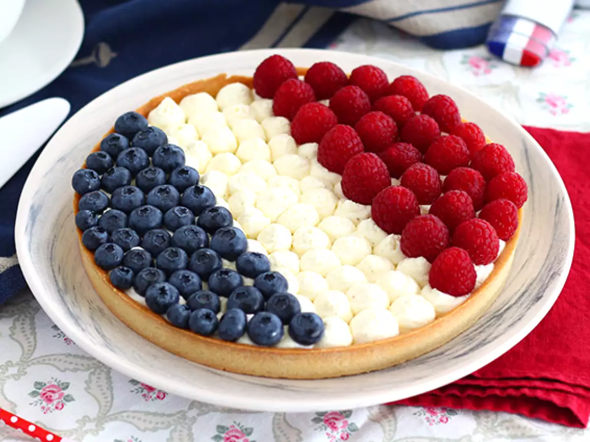 Tarte France bleu blanc rouge - फोटो 2