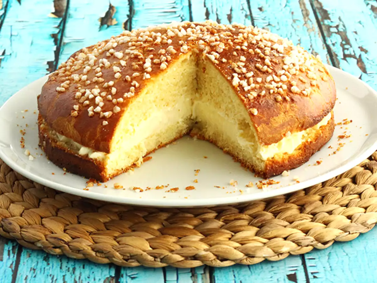 Tarte tropézienne व्याख्या की गई कदम से कदम - फोटो 2