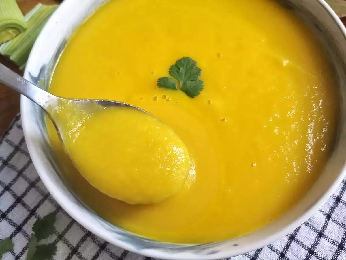 थर्मोमिक्स में सब्जियों का सूप - फोटो 4