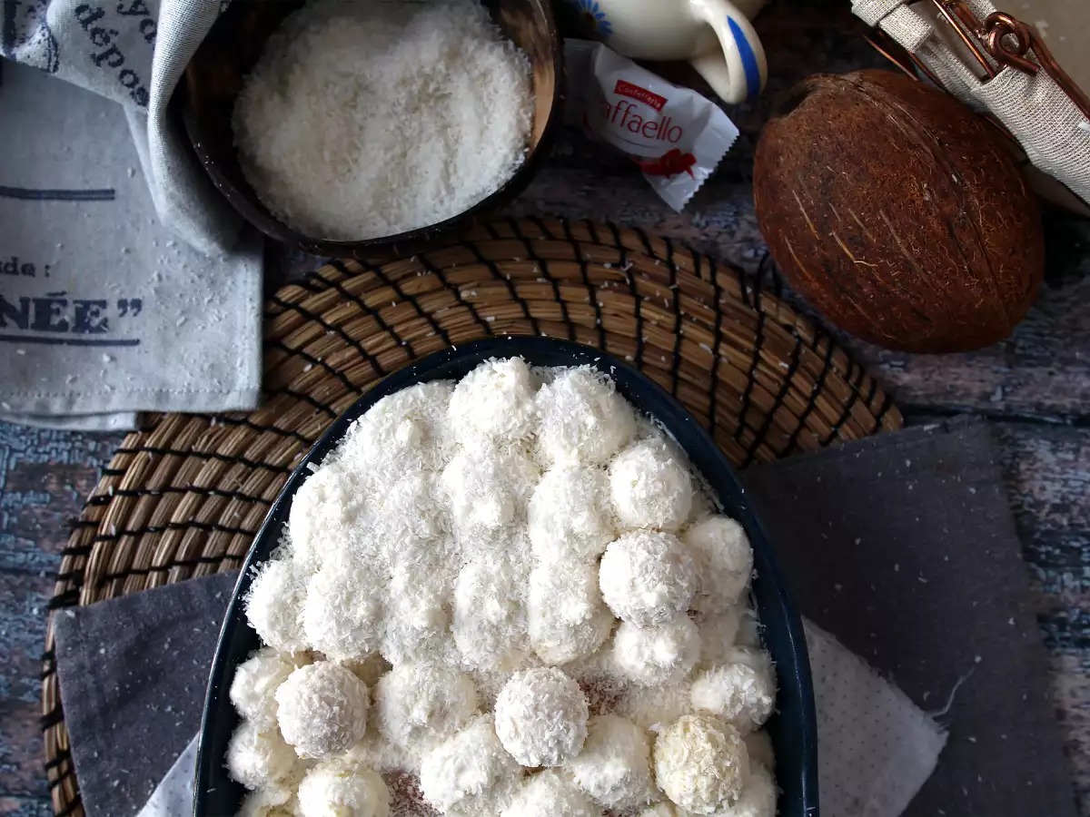 Tiramisu Raffaello जो नारियल के अच्छे स्वाद के साथ है - फोटो 10
