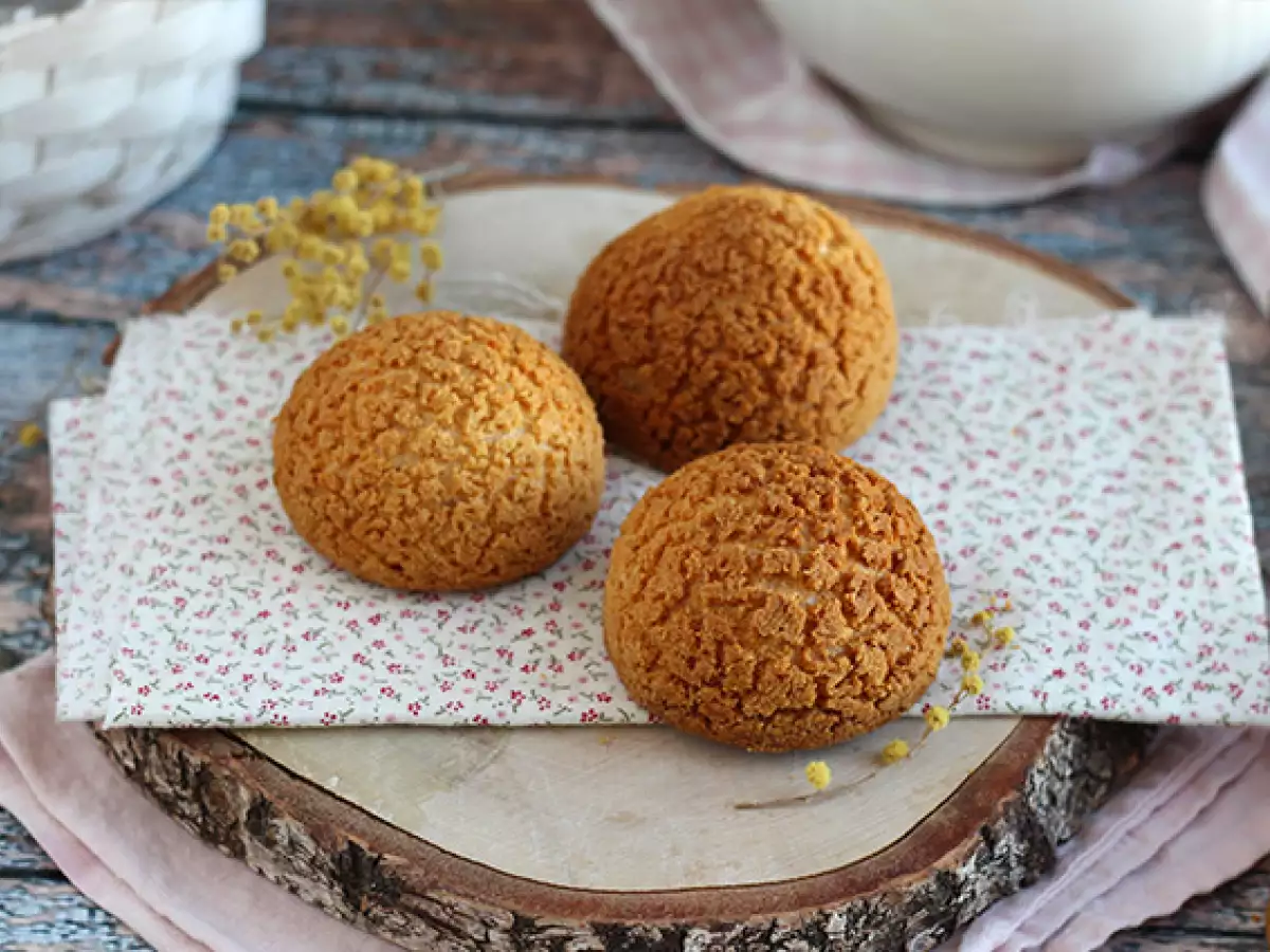 वनीला क्रीम के साथ चॉकलेट चाउक्स - फोटो 4